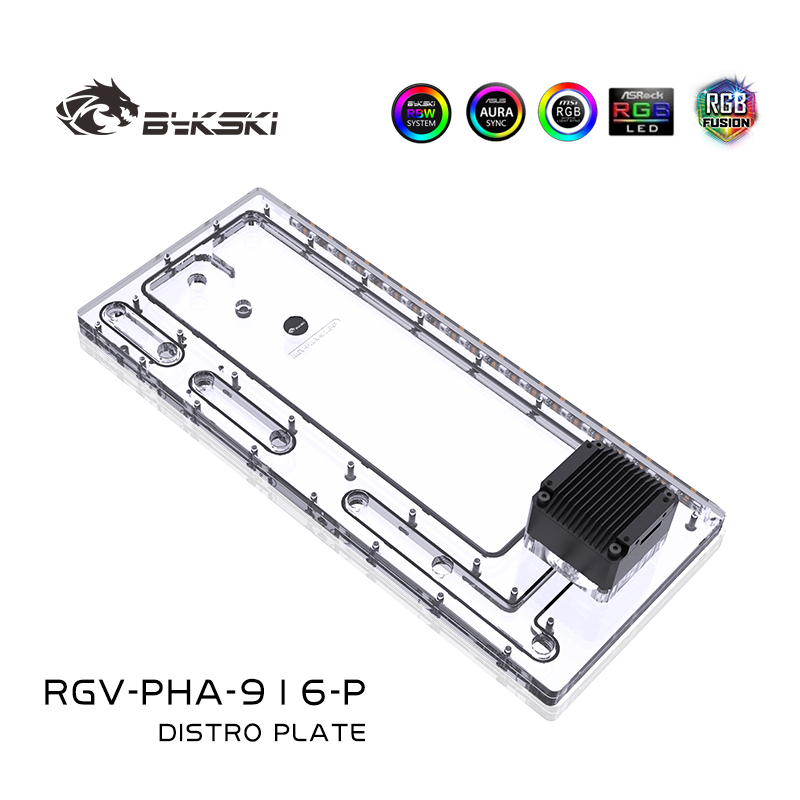 Bykski RGV-PHA-916-P 아크릴 디스트로  - Distro Plate Ddc Pump Combo 리뷰 및 가격