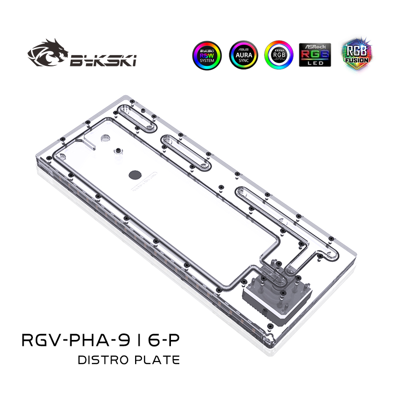 Bykski RGV-PHA-916-P 아크릴 디스트로  - Distro Plate Ddc Pump Combo 리뷰 및 가격