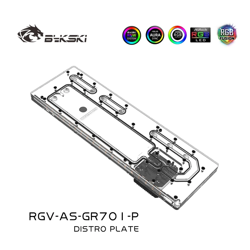 BYKSKI 디스트로 플레이트 아크릴 리저버 ASUS  - Distro Plate Ddc Pump Combo 리뷰 및 가격